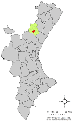 Localització de Cirat respecte del País Valencià.png