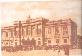 Estación Central del Ferrocarril de la Sabana en 1930