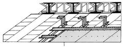 Estructura doble. Se utiliza este sistema en los casos en que se necesita una gran perfección en la nivelación o que se prevé un techo con gran número de servicios (luminarias, rejillas ...) Las placas se colocan siempre con su eje longitudinal perpendicular a los elementos portantes secundarios. FUENTE: PLADUR