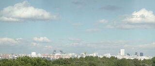 Urbipedia:Vista de la ciudad de Madrid desde la Casa de Campo