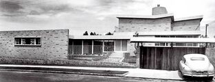 Casa en Monte Cárpatos, Ciudad de México (1952)