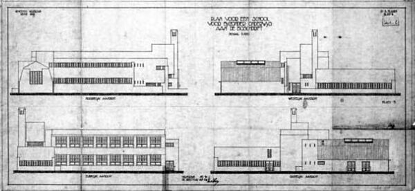 Dudok.Escuela Dr Bavinck.Alzados.jpg