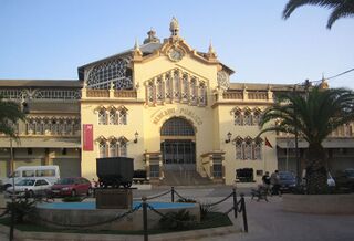 Urbipedia:Antiguo mercado público de La Unión, obra de Víctor Beltrí de 1901