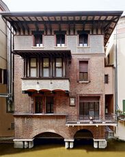 Casa Schirolli sul Rio, Mantua (1910-1911)