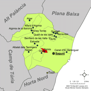 Localització de Petrés respecte del Camp de Morvedre.png