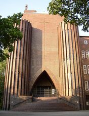 Urbipedia:Iglesia Evangélica en Hohenzollernplatz, Berlín-Wilmersdorf (1930-1933)