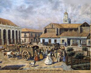 Plaza de Armas de Santiago de Chile en 1850.jpg
