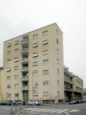 Urbipedia:Edificio de viviendas Comolli Rustici, Milán (1934-1935), con Pietro Lingeri