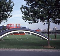 Urbipedia:Vista del Parque de la Villette.