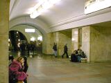Estación de metro Universitet - 11 de marzo de 2000.