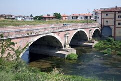 Puente sobre el Tesina, Torri di Quartesolo (1580-1588)