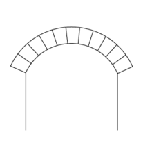 Arco rebajado (escarzano)