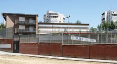 Urbipedia:Colegio Cabrini, Madrid (1969-1971), junto con José María de la Vega Semper.