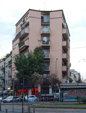 Urbipedia:Edificio de viviendas Lavezzari, Milán (1934), con Pietro Lingeri