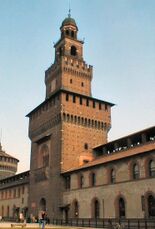 Castillo Sforzesco, Milán (1360-1499)