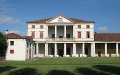 Urbipedia:Villa Ferramosca, Vicenza(1568-1575), junto con Giandomenico Scamozzi