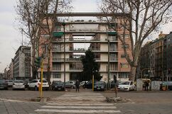 Urbipedia:Casa Rustici, Milán (1933-1936) con Giuseppe Terragni