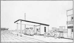 Urbipedia:Prototipo de estación de servicio (1927)