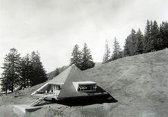 Casa de campaña, Rigi, Suiza (1955)