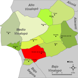 Hondón de las Nieves-Mapa del Medio Vinalopó.svg