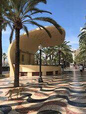 Quiosco de música, Explanada de España, Alicante (1954)